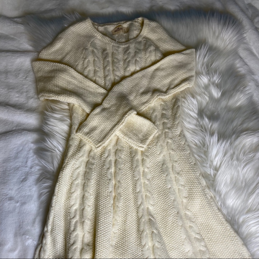 HOLLISTER CABLE KNIT Long Sleeve Small - Picture 3 of 7